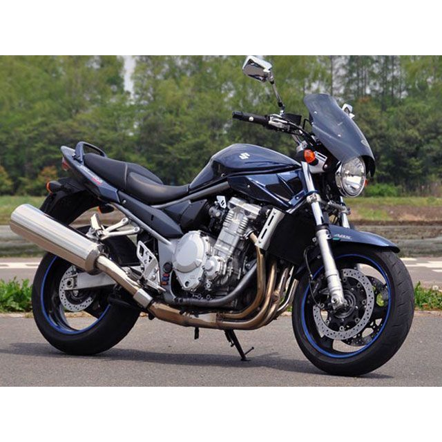 CHIC DESIGN ウインドシールド ガイラシールド カラー スモーク サイズ M GS50BM/2 シックデザイン スクリーン関連パーツ BANDIT1250ABS｜パークアップ 店 27,405円