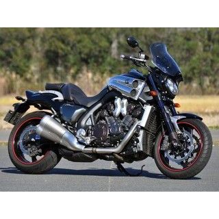 CHIC DESIGN ウインドシールド ガイラシールド カラー スモーク GS51/2 シックデザイン スクリーン関連パーツ VMAX1700｜パークアップ 店