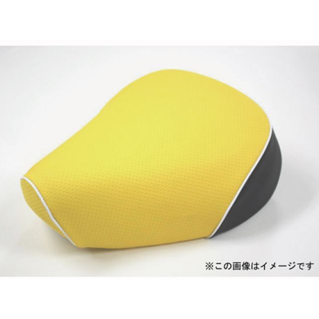 Grondement BJ 国産シートカバー エンボスイエロー タイプ 被せ 仕様 白パイピング GR28YC250P20 グロンドマン シート関連パーツ BJ（ベーシックジョグ） 4,803円