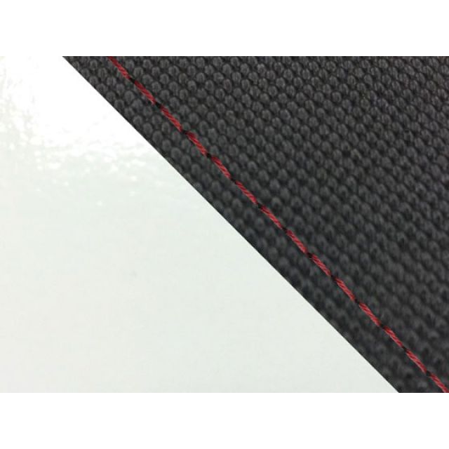 Grondement MT-09/FZ-09 国産シートカバー スベラーヌ黒＆エナメル白 タイプ 張替 仕様 赤ステッチ GH5562YC4658S40 グロンドマン シート関連パーツ MT-09/FZ-09