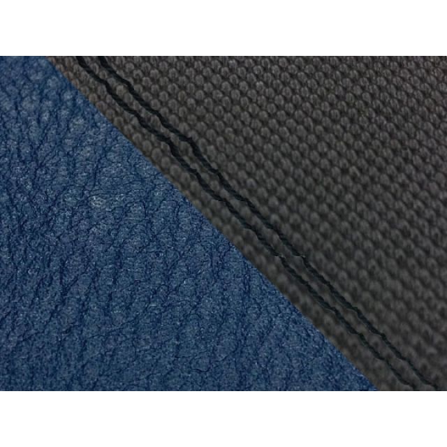 Grondement MT-09/FZ-09 国産シートカバー スベラーヌ黒＆ネイビー タイプ 張替 仕様 黒ダブルステッチ GH5562YC4653SW10 グロンドマン シート関連パーツ MT-09/FZ-09