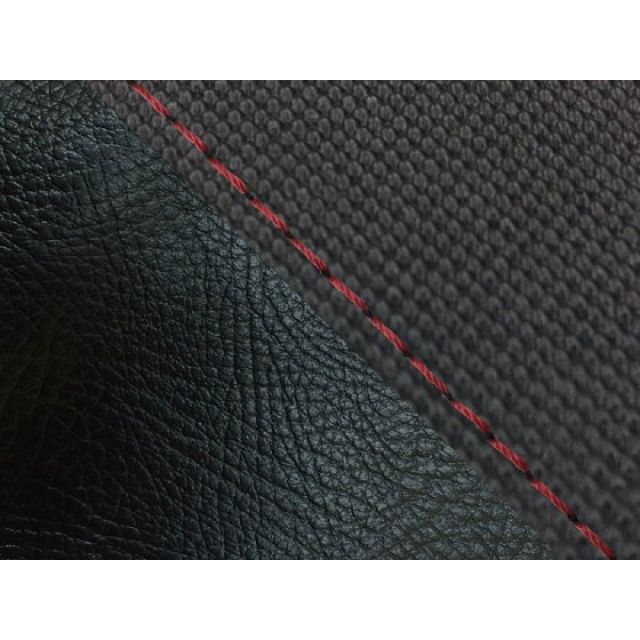 Grondement MT-09/FZ-09 国産シートカバー スベラーヌ黒＆黒 タイプ 張替 仕様 赤ステッチ GH5562YC4637S40 グロンドマン シート関連パーツ MT-09/FZ-09