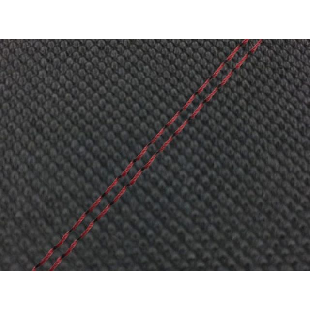 Grondement YZF-R1ダブル（リア側） 国産シートカバー スベラーヌ黒 タイプ 張替 仕様 赤ダブルステッチ GH5564YC460SW40 グロンドマン シート関連パーツ YZF-R1