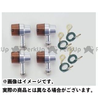 POSH Faith ミドルマシンドウインカーシングル球付セット・スーパーバイクタイプ レンズカラー オレンジ ・192032-23 ポッシュフェイス ウインカー関連パーツ 汎用｜パークアップ 店