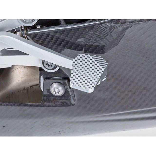 Wunderlich ブレーキペダル拡張プレート S1000XR（シルバー） W26241-001 ワンダーリッヒ ペダル S1000XR
