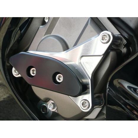 AGRAS レーシングスライダー ジェネレーターA カラー ジュラコン（R）/ホワイト 342-487-001 アグラス エンジンカバー関連パーツ ZX-10R