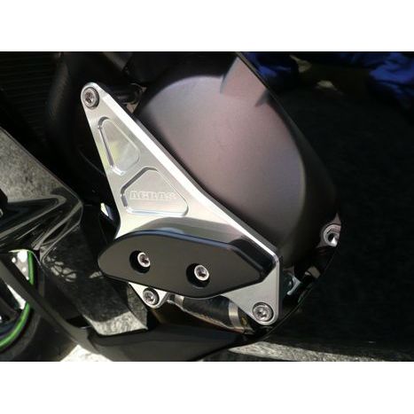 AGRAS レーシングスライダー スターターA カラー ジュラコン(R)/ホワイト 342-487-002 アグラス エンジンカバー関連パーツ ZX-10R|パークアップ 店