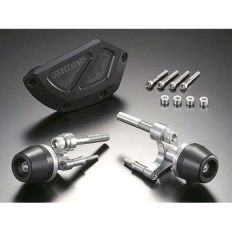 AGRAS レーシングスライダー 3点セット ジェネレータ カラー ジュラコン/ブラック タイプ ロゴ無 342-170-004B アグラス スライダー類 CBR1000RR