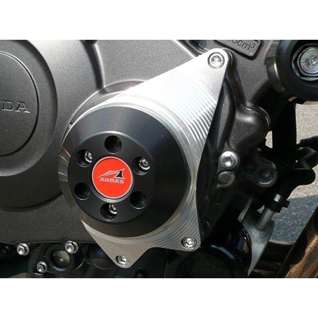 AGRAS レーシングスライダー クランクC カラー ジュラコン/ホワイト 342-176-005 アグラス スライダー類 CB1000R｜パークアップ 店