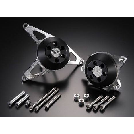 AGRAS レーシングスライダー ケースカバーSET カラー ジュラコン/ブラック 342-267-006B アグラス スライダー類 FZ1