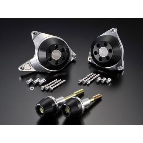 AGRAS レーシングスライダー 4点SET A カラー ジュラコン/ホワイト タイプ ロゴ無 342-271-012 アグラス スライダー類 YZF-R1