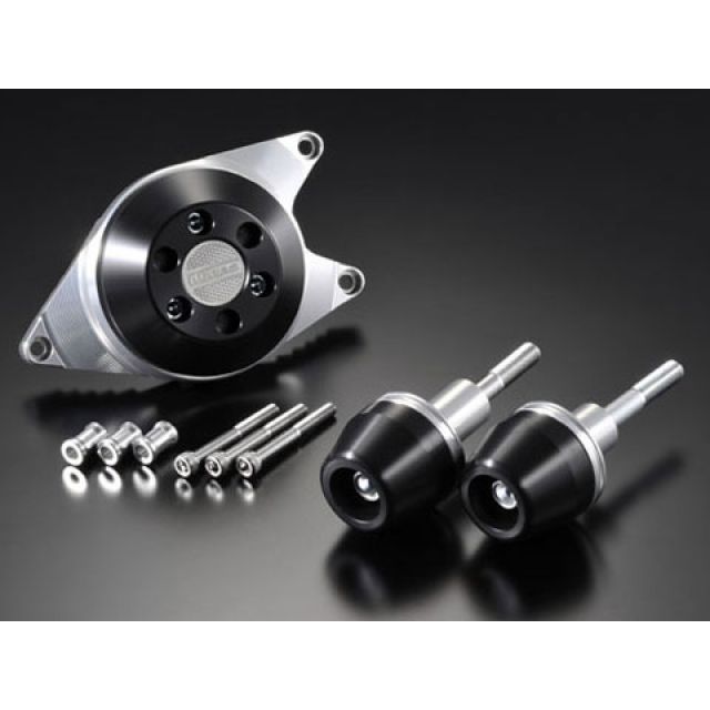 AGRAS レーシングスライダー 3点SET ジェネレーターA カラー ジュラコン/ホワイト タイプ ロゴ無 342-395-006 アグラス スライダー類 GSX-R1000
