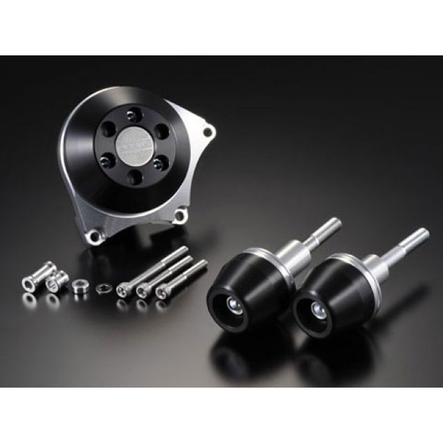 AGRAS レーシングスライダー 3点SET クラッチA カラー ジュラコン/ホワイト タイプ ロゴ無 342-395-007 アグラス スライダー類 GSX-R1000｜パークアップ 店