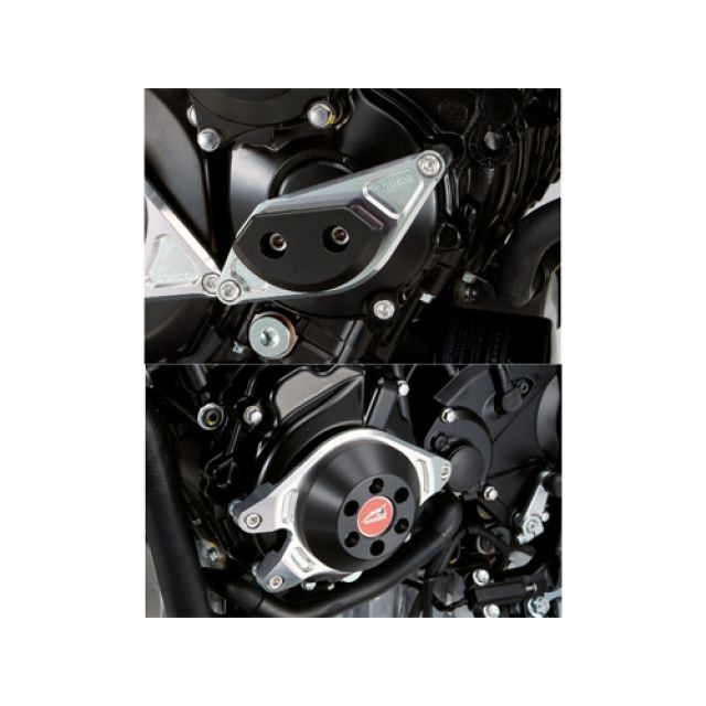AGRAS レーシングスライダー 2点SET スターターA＋ジェネレーターC カラー ジュラコン/ホワイト 342-399-008 アグラス スライダー類 GSR750｜パークアップ 店