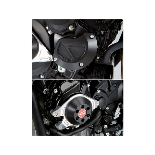 AGRAS レーシングスライダー 2点SET スターターB＋ジェネレーターC カラー ジュラコン/ブラック 342-399-011B アグラス スライダー類 GSR750