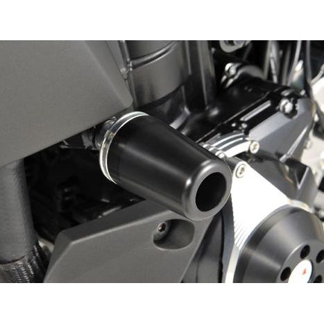 AGRAS レーシングスライダー フレームタイプ φ50 カラー ジュラコン/ブラック タイプ ロゴ無 342-482-000B アグラス スライダー類 Z1000｜パークアップ 店 9,863円