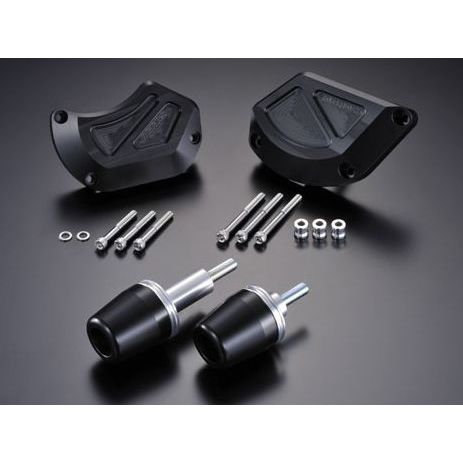 AGRAS レーシングスライダー 4点SET B カラー ジュラコン/ホワイト タイプ ロゴ無 342-483-007 アグラス スライダー類 ZX-10R