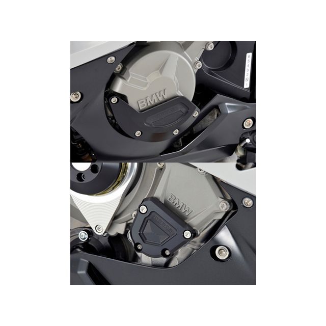 AGRAS レーシングスライダー 2点SET ジェネレーターB＋クランクB カラー ジュラコン/ホワイト 342-701-012 アグラス スライダー類 S1000RR