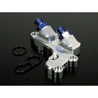 SP TAKEGAWA スーパーヘッド4V＋R用オイルクーラーユニット（スリムラインホース） ・07-07-0017 SP武川 オイルクーラー モンキー/ゴリラ