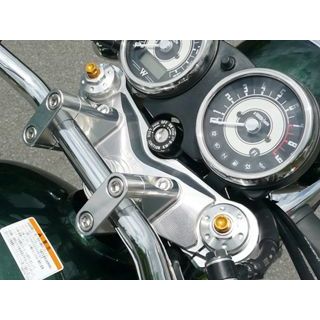 AGRAS トップブリッジ 仕様 ハンドルアッパーブラケット付き 321-489-001 アグラス トップブリッジ関連パーツ W800