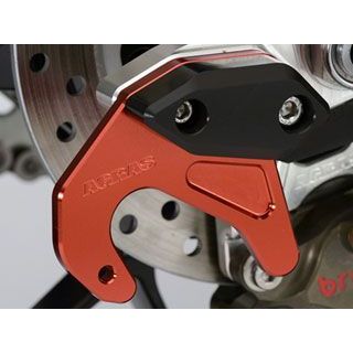 AGRAS チェーンアジャスタースライダー用スタンドプレート カラー シルバー 353-177-002S アグラス スライダー類 CBR1000RR
