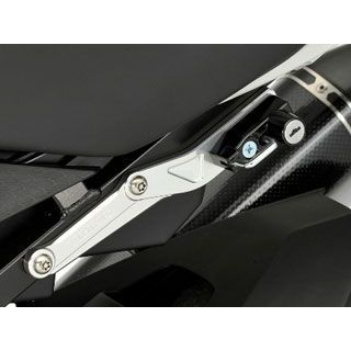AGRAS ヘルメットホルダー アルミステー シルバー ヘルメットロック ブラック 603-701-000SB アグラス その他外装関連パーツ S1000RR