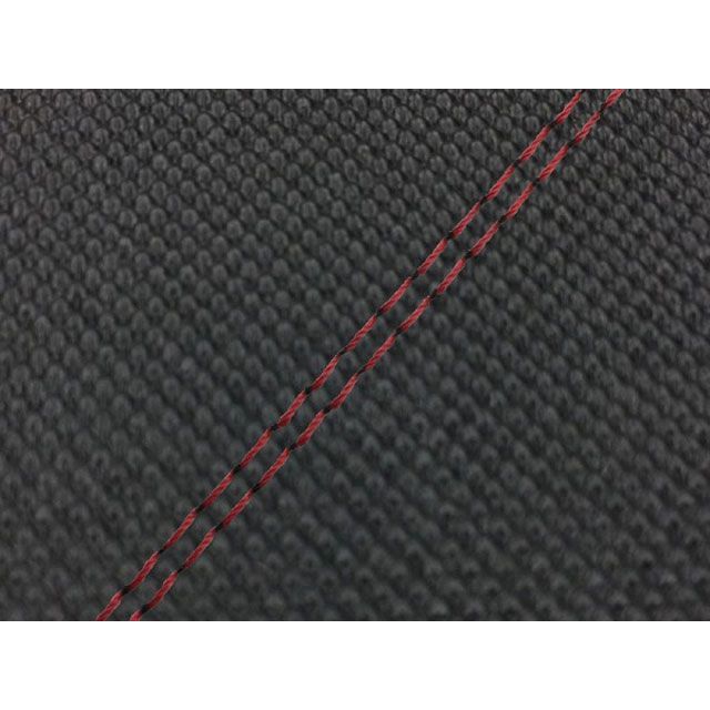 Grondement シグナスD（4TG/4KP） 国産シートカバー スベラーヌブラック タイプ 張替 仕様 赤ダブルステッチ GH68YC460SW40 グロンドマン シート関連パーツ シグナスD