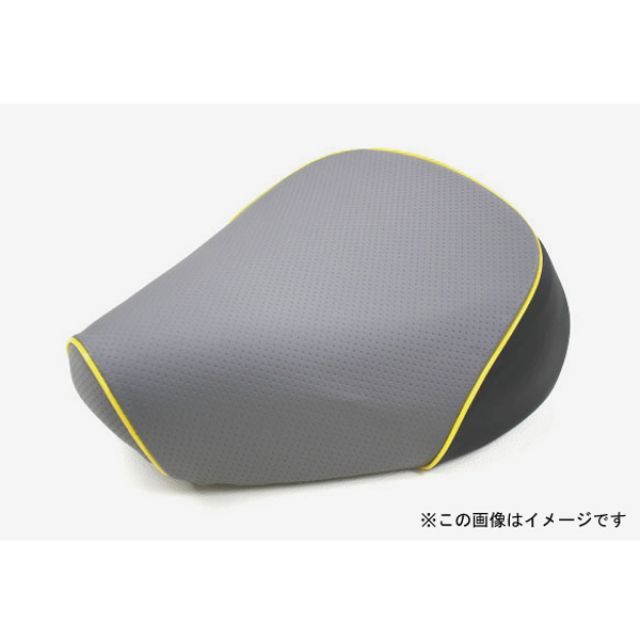 Grondement シグナスX SE44J（1YP/1MS）後期 国産シートカバー 白 タイプ 張替 仕様 黄パイピング GH5555YC20P100 グロンドマン シート関連パーツ シグナスX
