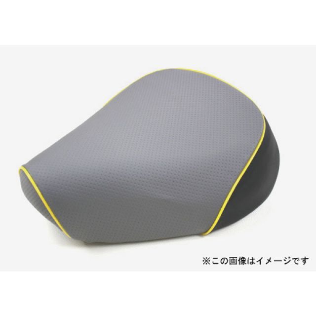 Grondement シグナスX SE44J（後期） 国産シートカバー エンボスグレー タイプ 被せ 仕様 黄パイピング GR5555YC120P100 グロンドマン シート関連パーツ シグナスX