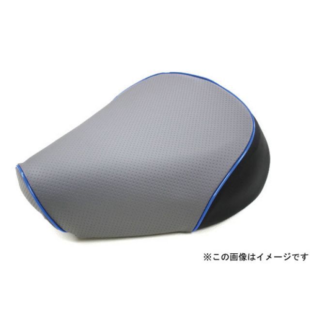 Grondement シグナスX（SE12J） 国産シートカバー エンボスグレー タイプ 張替 仕様 青パイピング GH103YC120P50 グロンドマン シート関連パーツ シグナスX