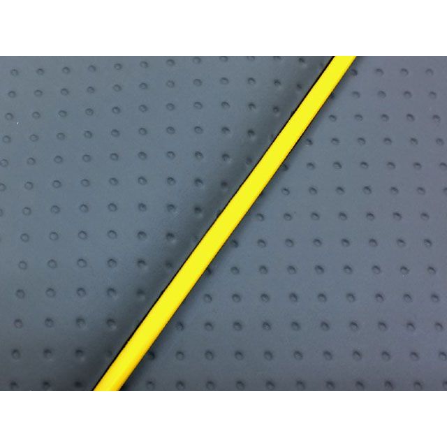 Grondement シグナスX(SE12J) 国産シートカバー フルエンボスグレー タイプ 張替 仕様 黄パイピング GH103YC410P100 グロンドマン シート関連パーツ シグナスX