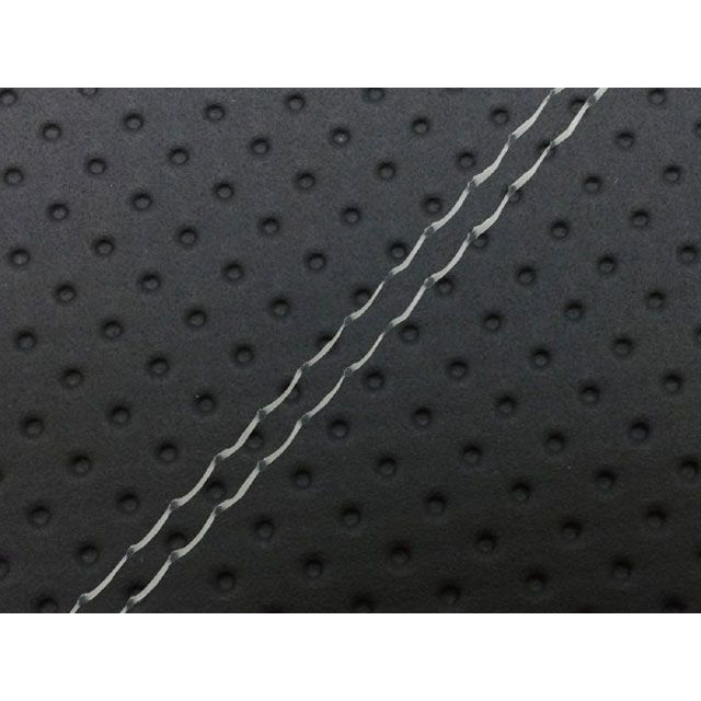 Grondement ジョグ（3KJ） 国産シートカバー フルエンボスブラック タイプ 張替 仕様 透明ダブルステッチ GH23YC420SW0 グロンドマン シート関連パーツ ジョグ