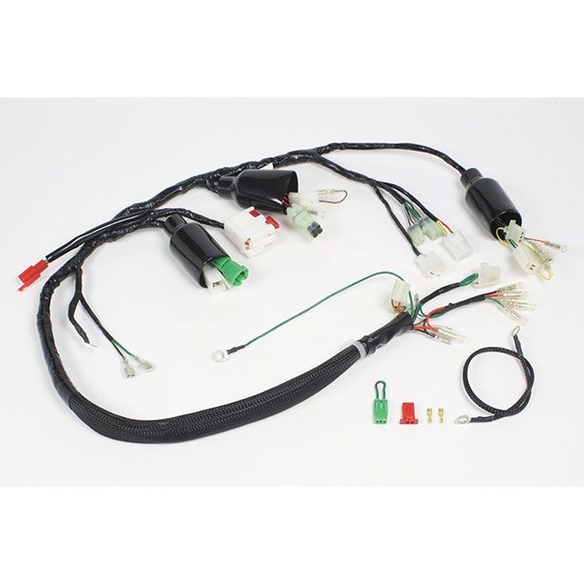 SP TAKEGAWA スーパーメインハーネスキット ・05-00-0002 メーカー在庫あり SP武川 電装スイッチ・ケーブル 12V モンキー｜パークアップ 店
