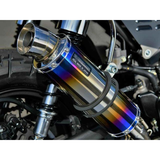 楽天市場】BEAMS Z125PRO マフラー G424-53-007 2BJ-BR125H R-EVO
