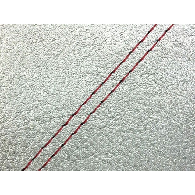 Grondement ジョグC（5BM/5EM） 国産シートカバー シルバー タイプ 張替 仕様 赤ダブルステッチ GH27YC540SW40 グロンドマン シート関連パーツ ジョグC