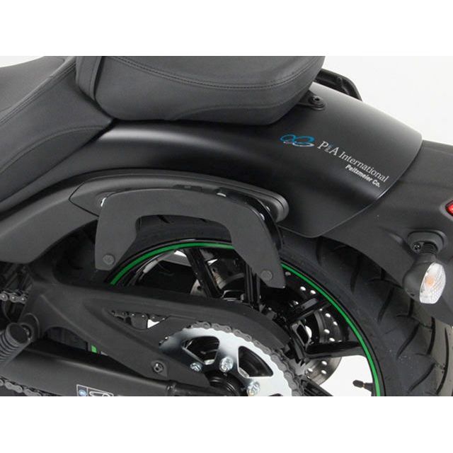 HEPCO＆BECKER サイドソフトケースホルダー（キャリア）「C-Bow」（ブラック） 630-2524-0001 ヘプコ＆ベッカー キャリア・サポート バルカンS