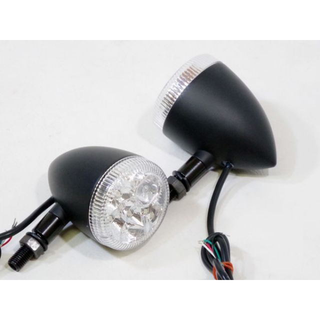 WW LED ウインカー hanabi 3ファンクション ブラックボディ wled-2b-3 ワールドウォーク ウインカー関連パーツ 汎用
