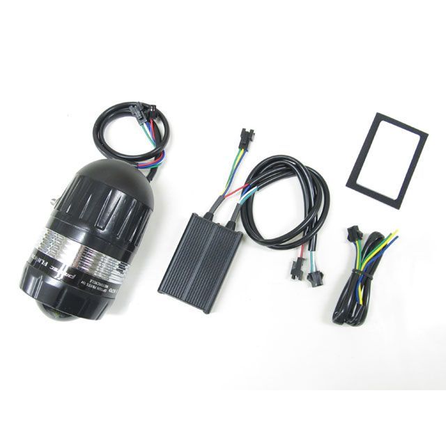 PROTEC FLH-870 プロジェクターLEDヘッドライト 6000K（Hi/Lo切替） ボルト方向 ボルト無し 65870 プロテック ヘッドライト・バルブ 汎用｜パークアップ 店 20,033円