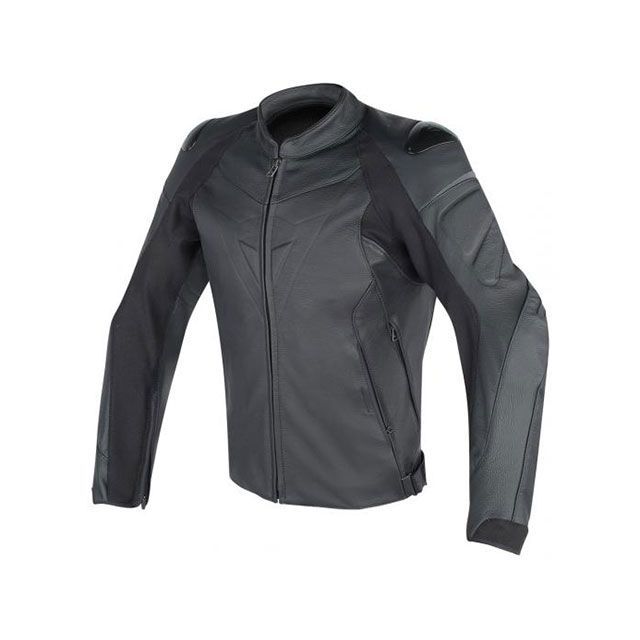 Dainese FIGHTER LEATHER JACKET 631-BLACK/BLACK サイズ 52 1533754 ダイネーゼ ジャケット