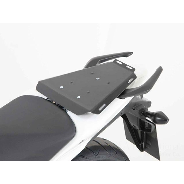 HEPCO＆BECKER タンデムシート置換型リアラック「Speedrack EVO」（ブラック） 670-980-0001 ヘプコ＆ベッカー キャリア・サポート CBR400R/CBR500R/CB500F｜パークアップ 店