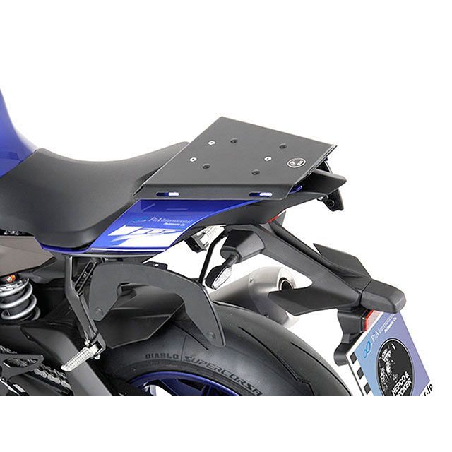 HEPCO＆BECKER タンデムシート置換型リアラック「Speedrack EVO」（ブラック） 670-4545-0001 ヘプコ＆ベッカー キャリア・サポート