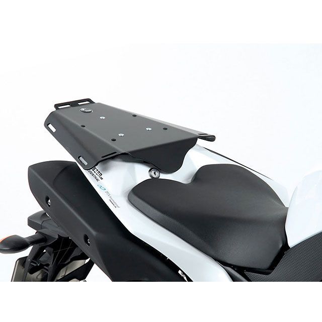 HEPCO＆BECKER タンデムシート置換型リアラック「Speedrack EVO」（ブラック） 670-401-0001 ヘプコ＆ベッカー キャリア・サポート YZF-R1｜パークアップ 店