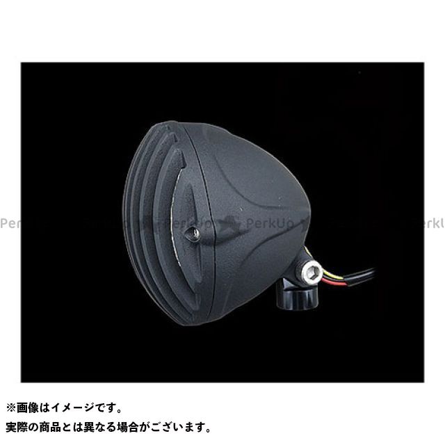 Neofactory 4-1/2in バードケージLEDヘッドライト カラー マットブラック ・015731 メーカー在庫あり ネオファクトリー ヘッドライト・バルブ ハーレー