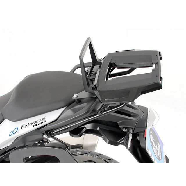HEPCO＆BECKER トップケースホルダー（キャリア） Alurack/アルラック（ブラック） タイプ 純正キャリア非搭載車 650-675-0101 ヘプコ＆ベッカー キャリア・サポート S1000XR