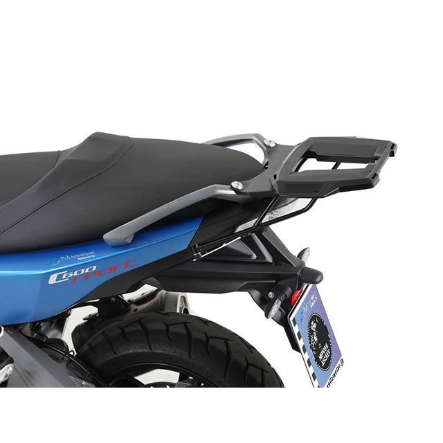 HEPCO&BECKER トップケースホルダー Alurack/アルミラック 650-662-0101 ヘプコ&ベッカー キャリア・サポート C600 C650 Sport|パークアップ 店