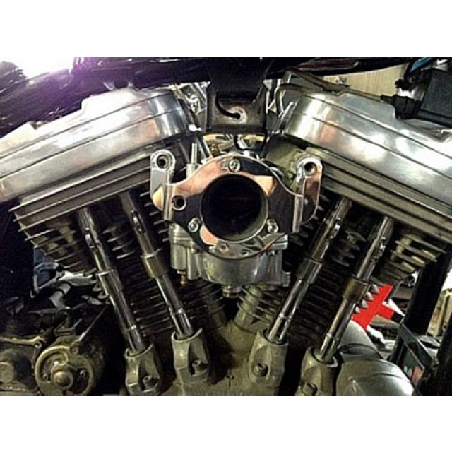 K&W スポーツスター用キャブレターブラケット P10700 部品屋K&W キャブレター関連パーツ スポーツスター