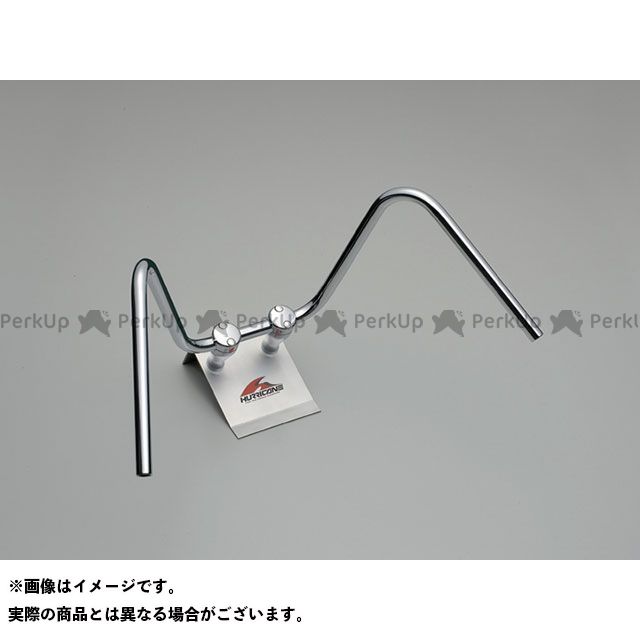 HURRICANE 300ドロップエンド ハンドルセット（クロームメッキ） H023-014C ハリケーン ハンドル関連パーツ GROM