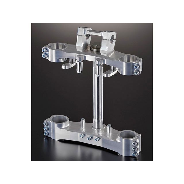 STRIKER Gクラフトコラボ ステムキット カラー シルバーアルマイト SS-61164 ストライカー トップブリッジ関連パーツ ZEPHYR750