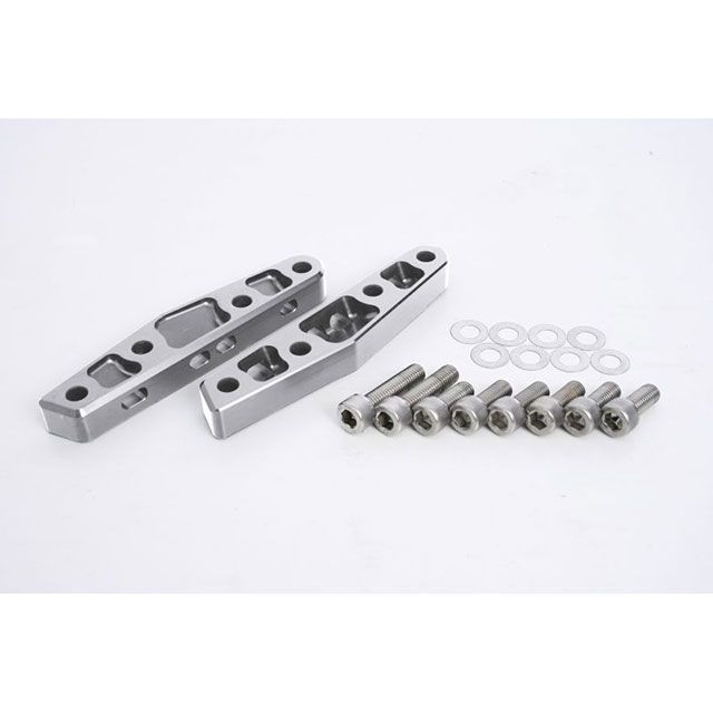 HYPERPRO AH1フォーク用 アキシャルキャリパーサポート brembo 40mm＆310mm カラー シルバー 1470075S ハイパープロ キャリパー XJR1300 ZEPHYR1100｜パークアップ 店 22,768円