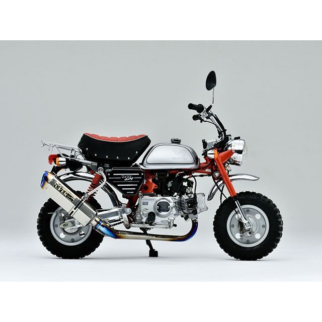 OVER RACING TT-Formula RS フルチタン マフラー ・16-011-50 オーバーレーシング マフラー本体 MONKEY（FI）｜パークアップ 店